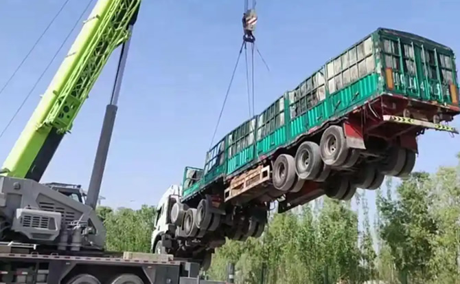 曹县道路脱困救援案例